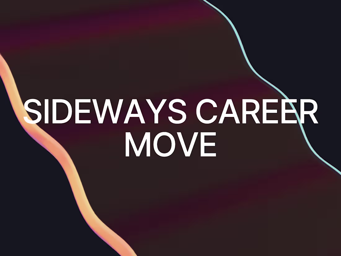 Cover image for How to make a sideways career move project.pdf