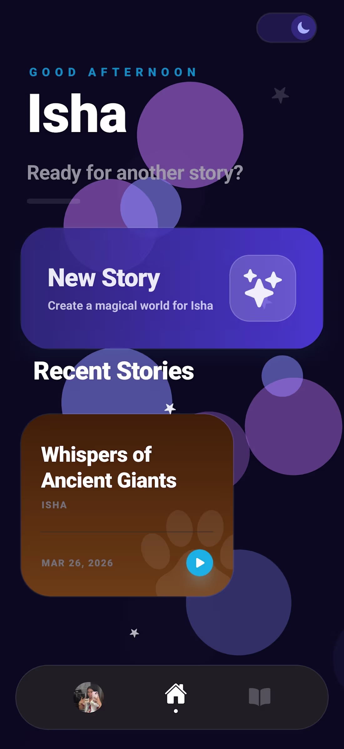 Cover image for Dreamly is an AI-powered story