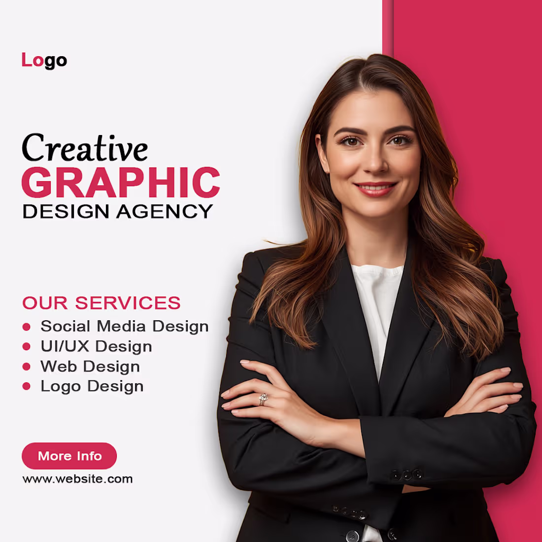 Cover image for Designed social media post.