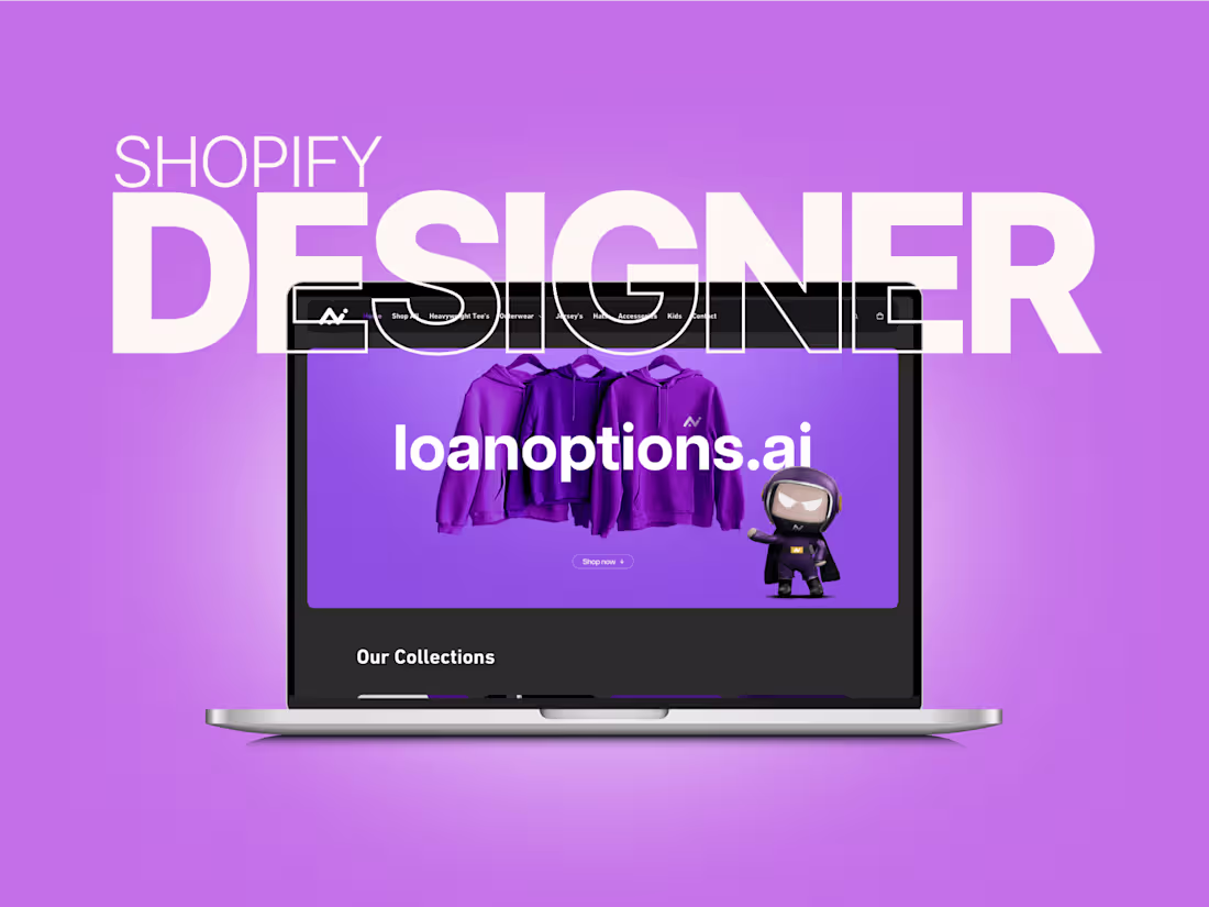 Cover image for E-Commerce Designer + Builder  