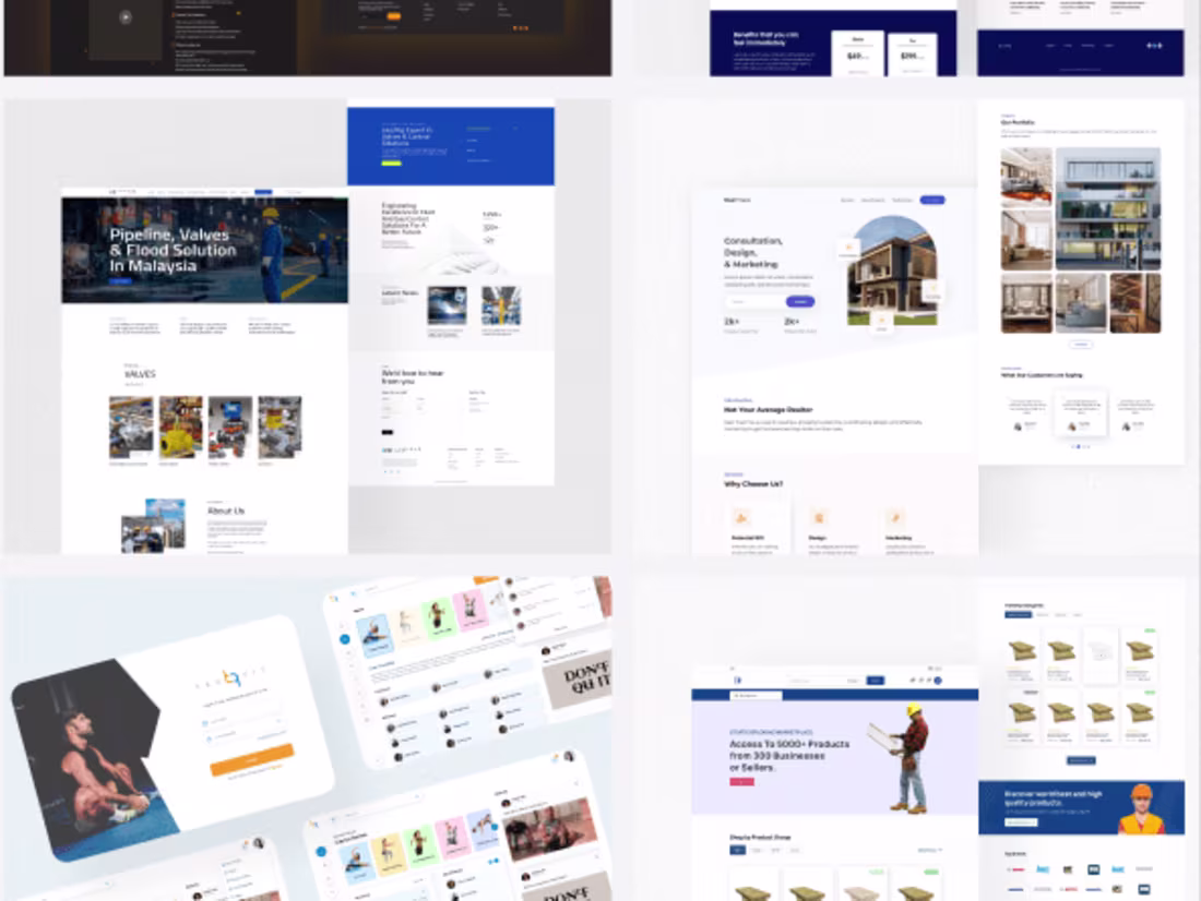 Cover image for I will do UI UX design for websites and dashboards using figma