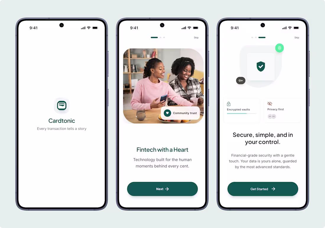 Cover image for Cardtonic Fintech Product Redesign