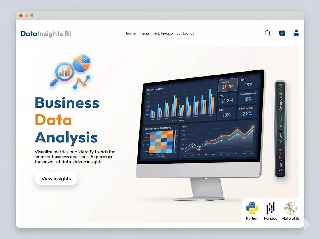 Cover image for Strategic Data Analysis & Business Intelligence