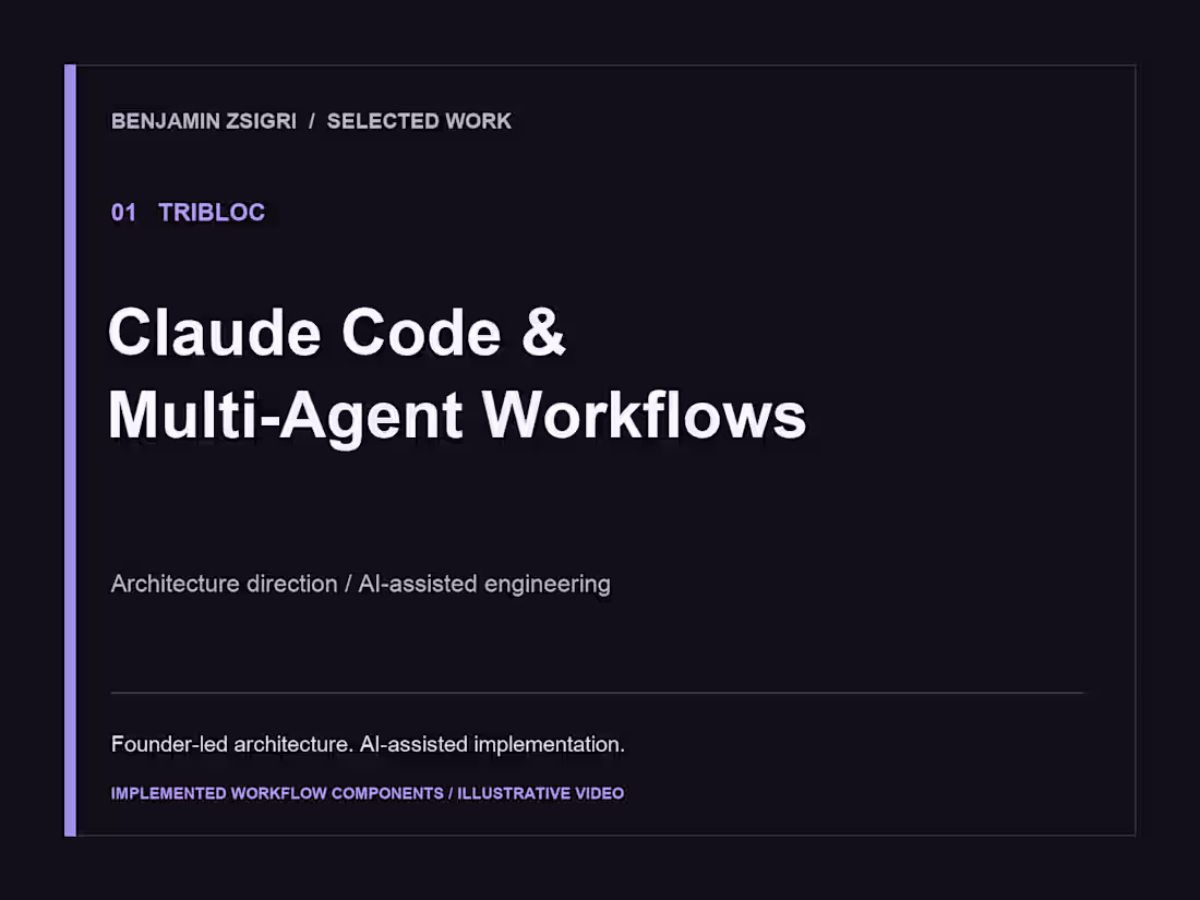 Cover image for Claude Code & Multi-Agent Workflow Setup
