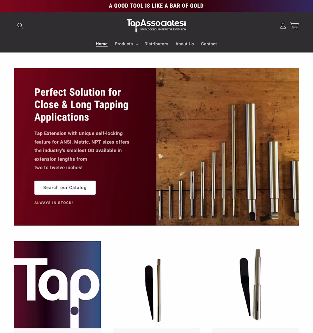 Cover image for Tap Associates Inc. Logo & Website Design