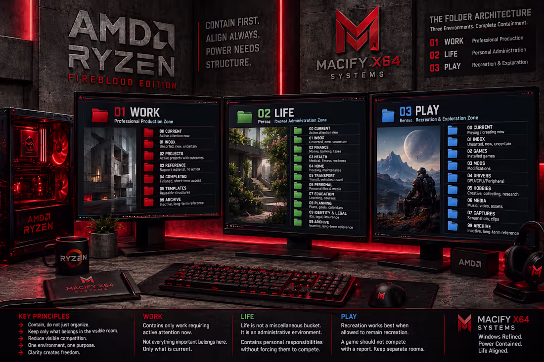 Cover image for Macify X64 Environment Architecture & Workspace Optimization