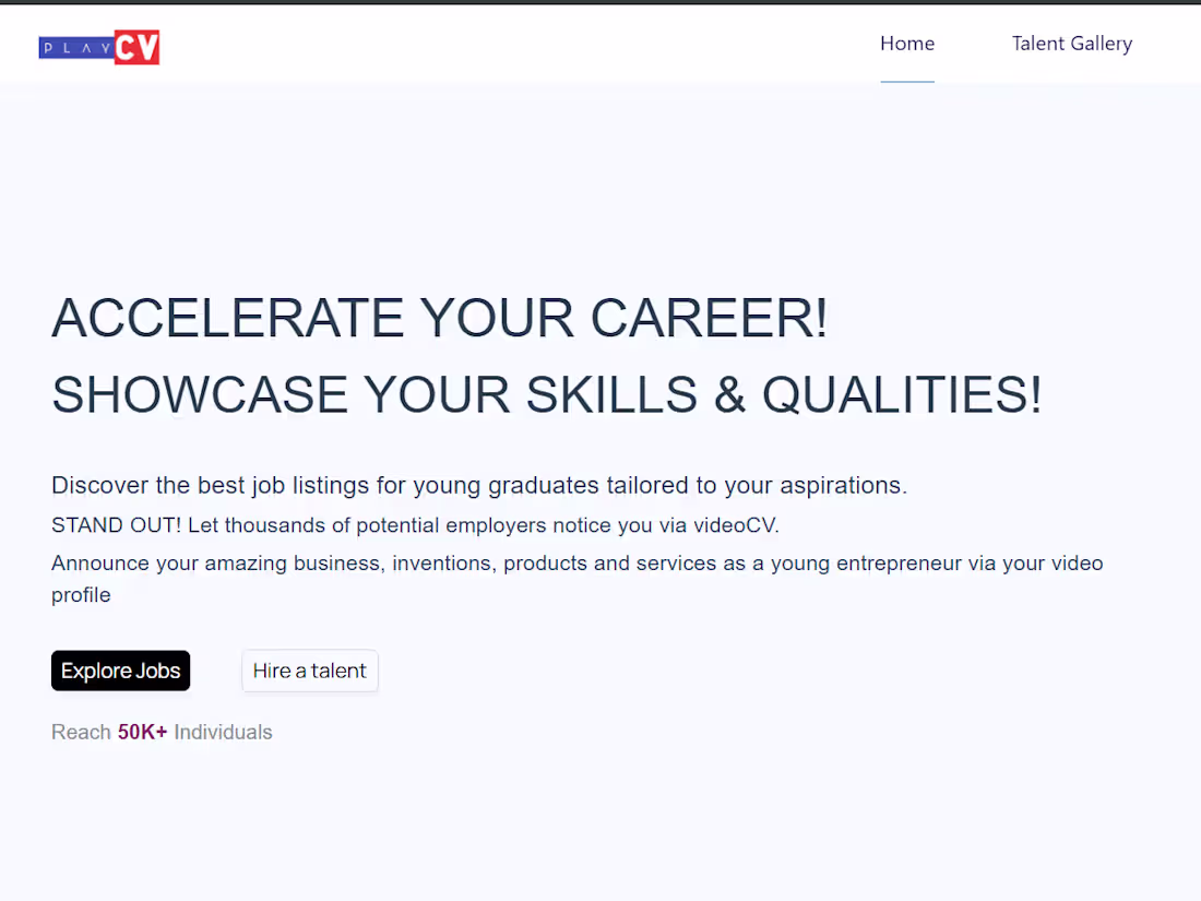 Cover image for PlayCv