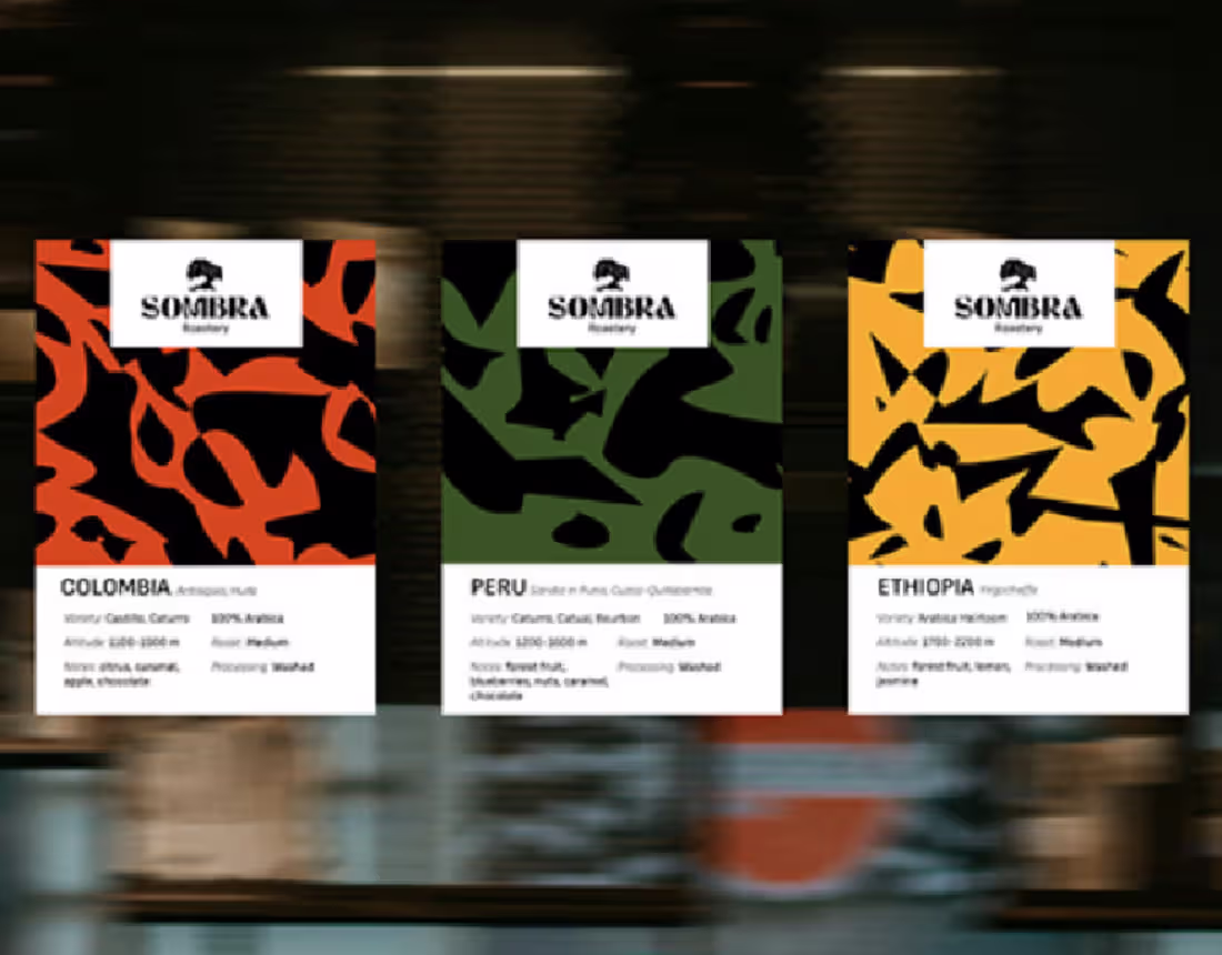 Cover image for Coffee shop and roastery branding, packaging