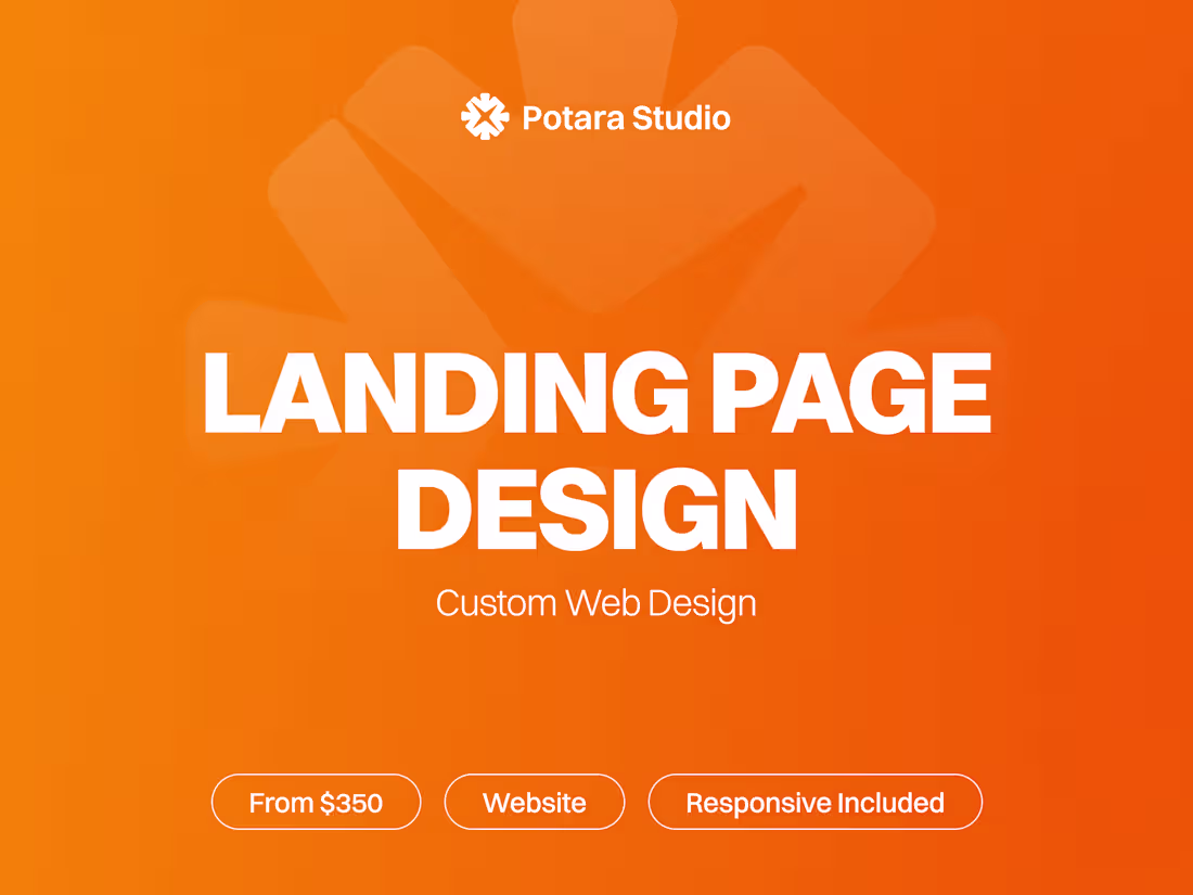 Cover image for Web / Landing Page Design