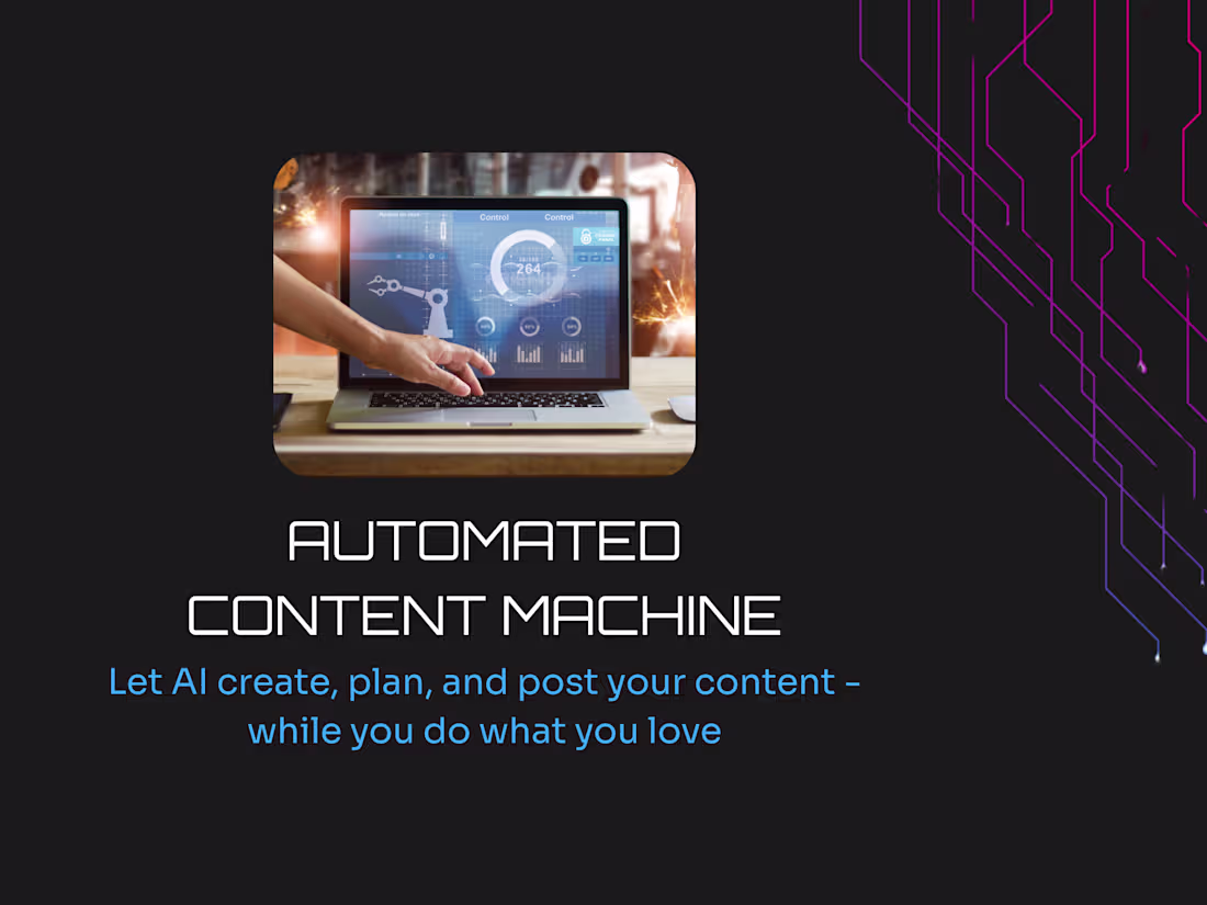 Cover image for Automate your content creation with an AI-powered system