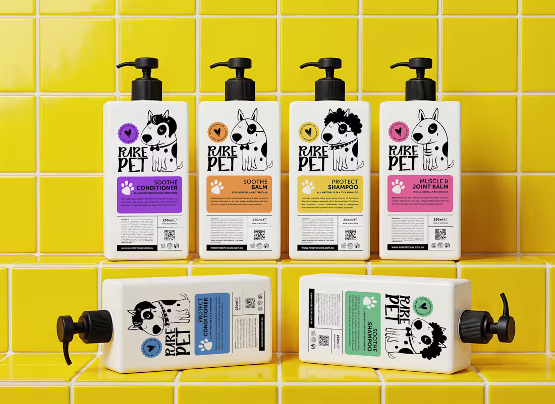 Cover image for Pure Pet - Pet Care Brand Identity & Packaging Design