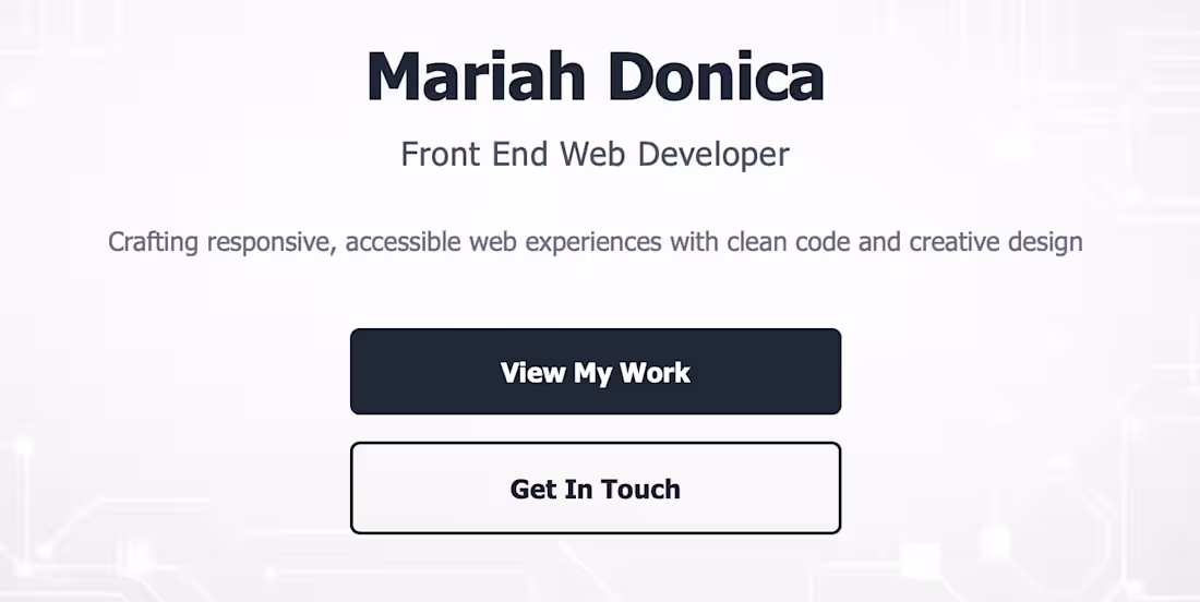 Cover image for Personal Portfolio: Showcasing My Work Online