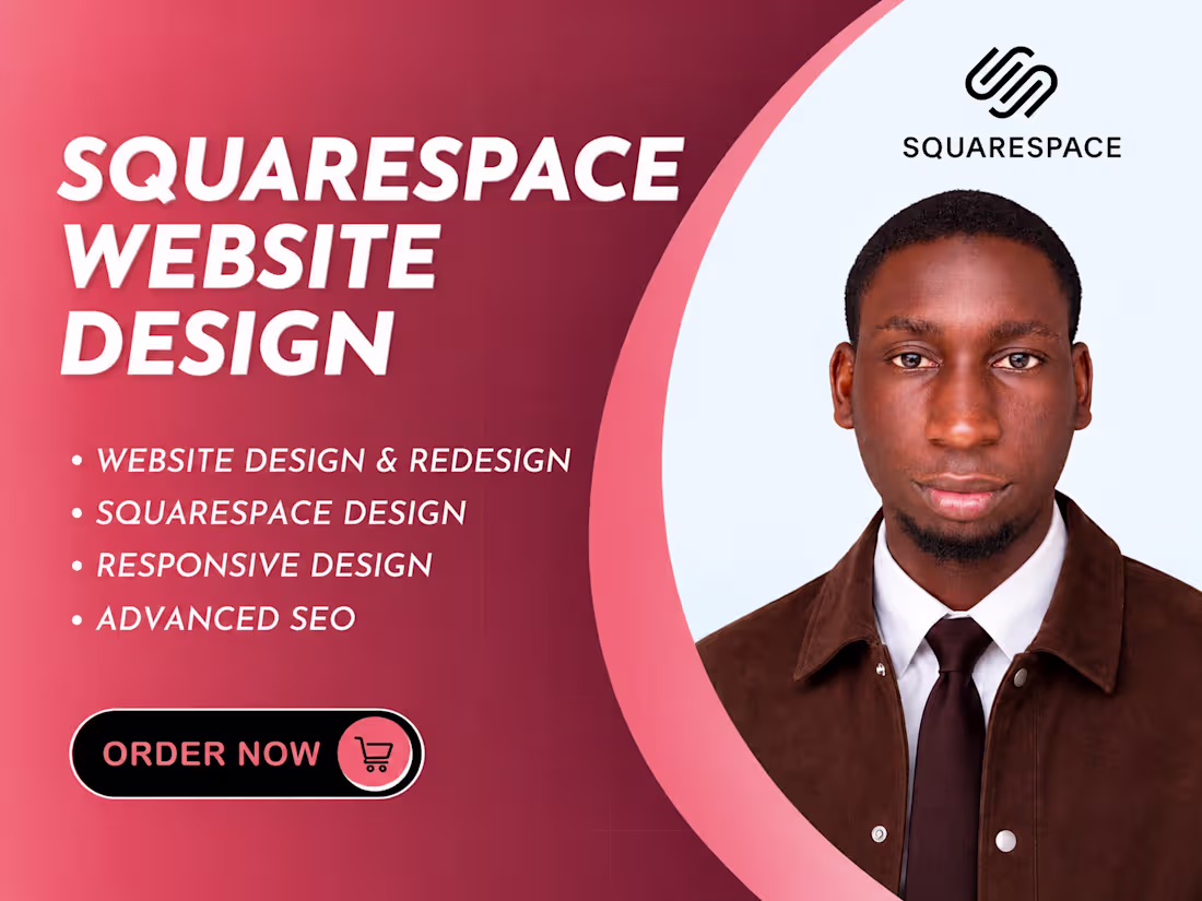 Cover image for Squarespace Website Design | Squarespace Landing Page | SEO