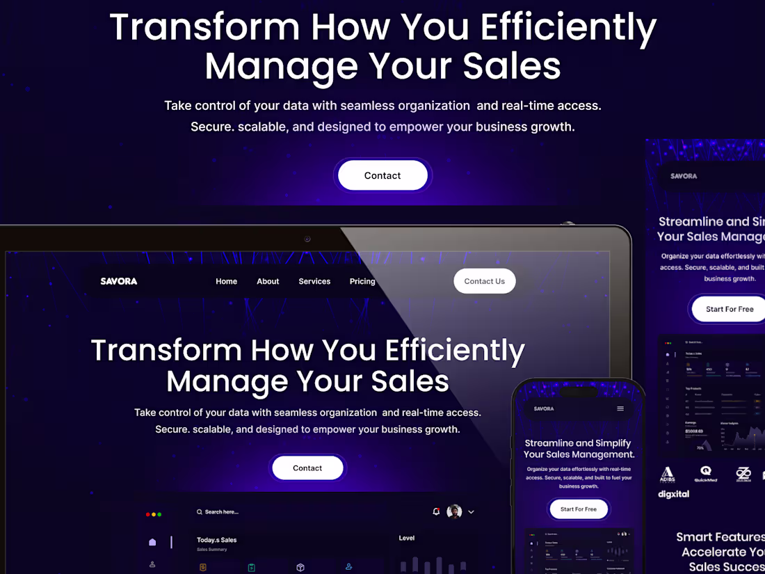 Cover image for Clean, modern landing pages built to capture attention & convert