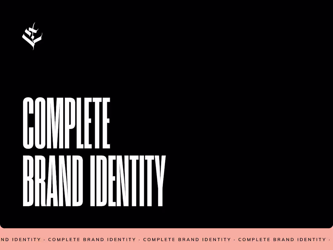 Cover image for Brand Identity