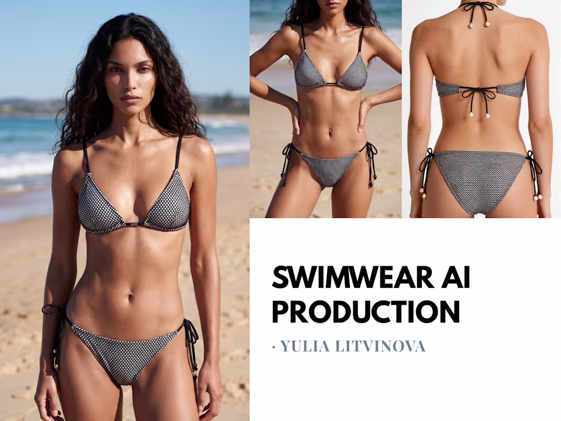 Cover image for AI Swimwear Photography for DTC Brands