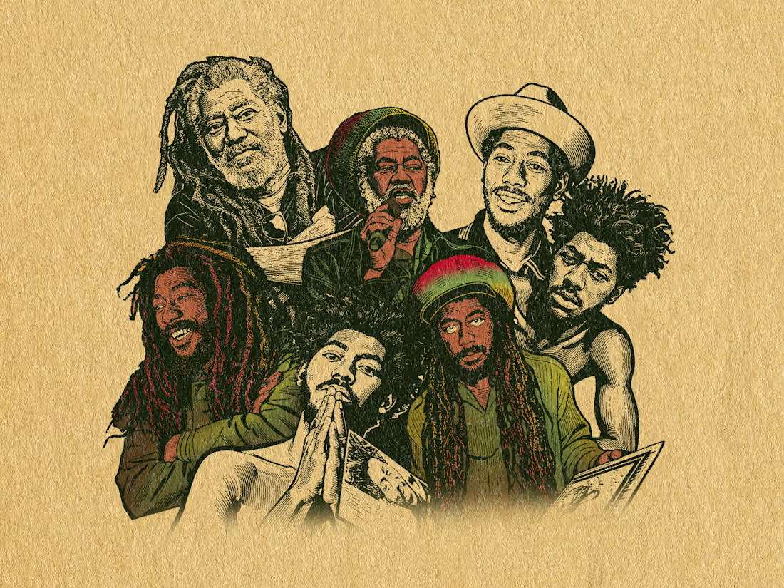 Cover image for Johnny Clarke — Portrait Poster