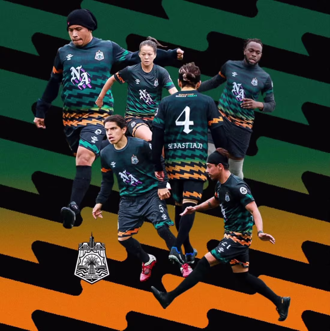 Cover image for Deportivo Buenas Vibras Football(Soccer) Kit Design