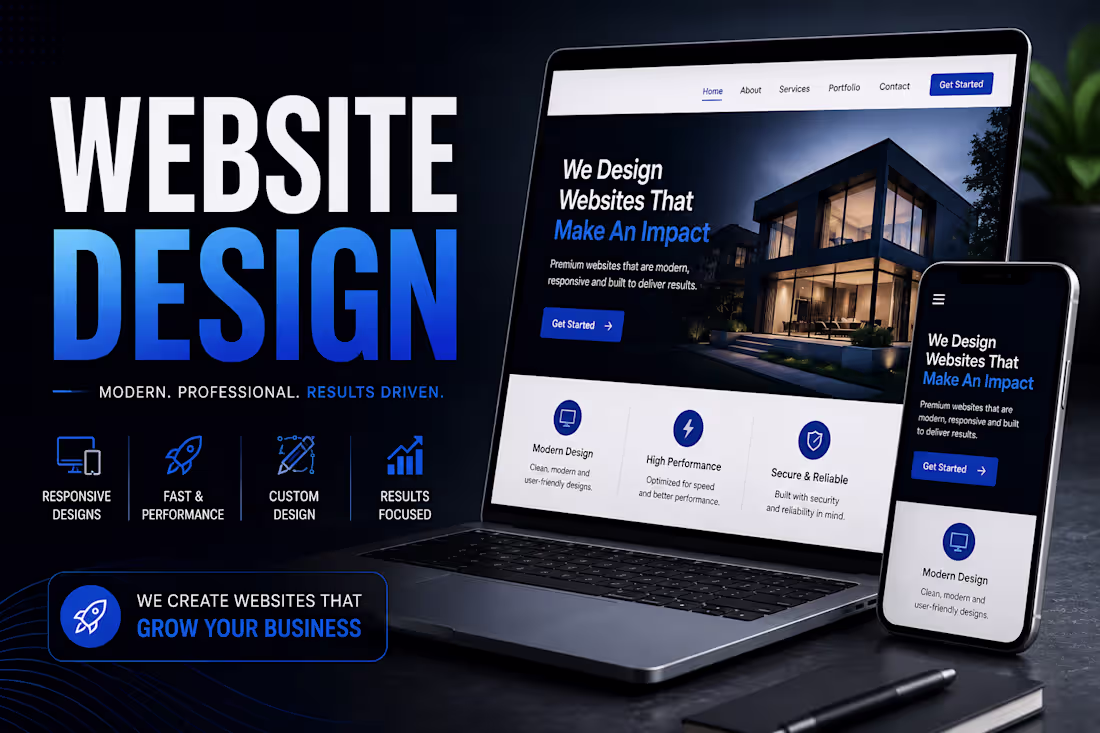 Cover image for Modern Website Design for Your Business