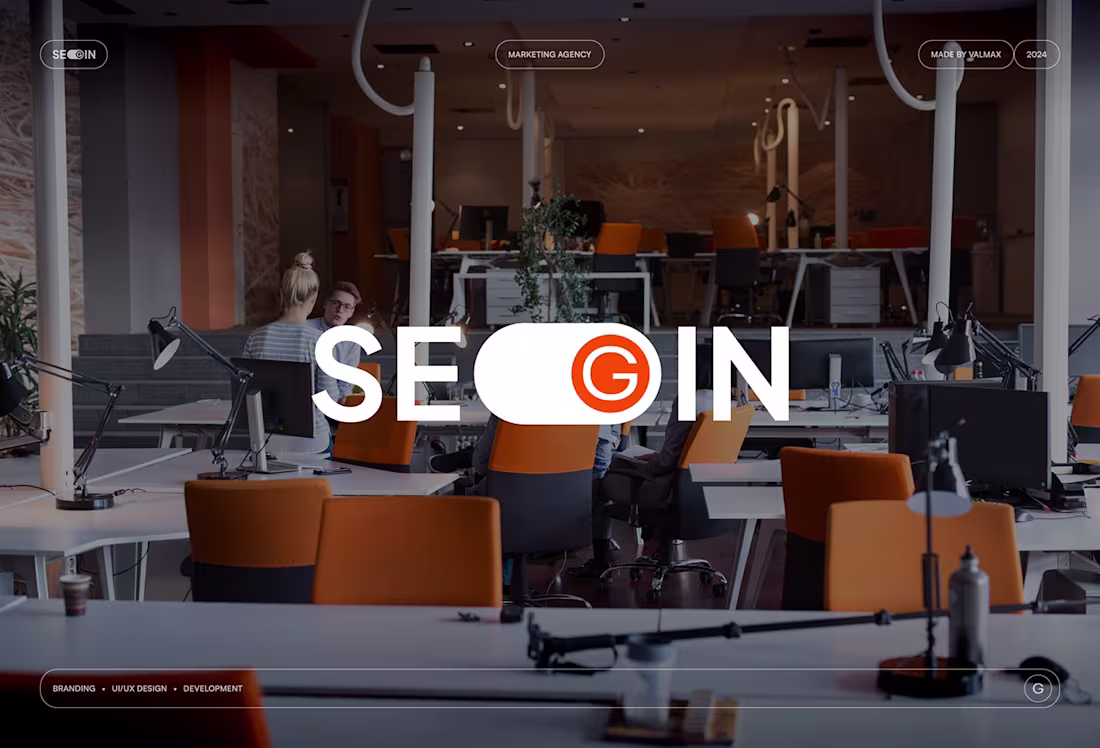 Cover image for SEOGIN- Branding & Web design for the marketing company