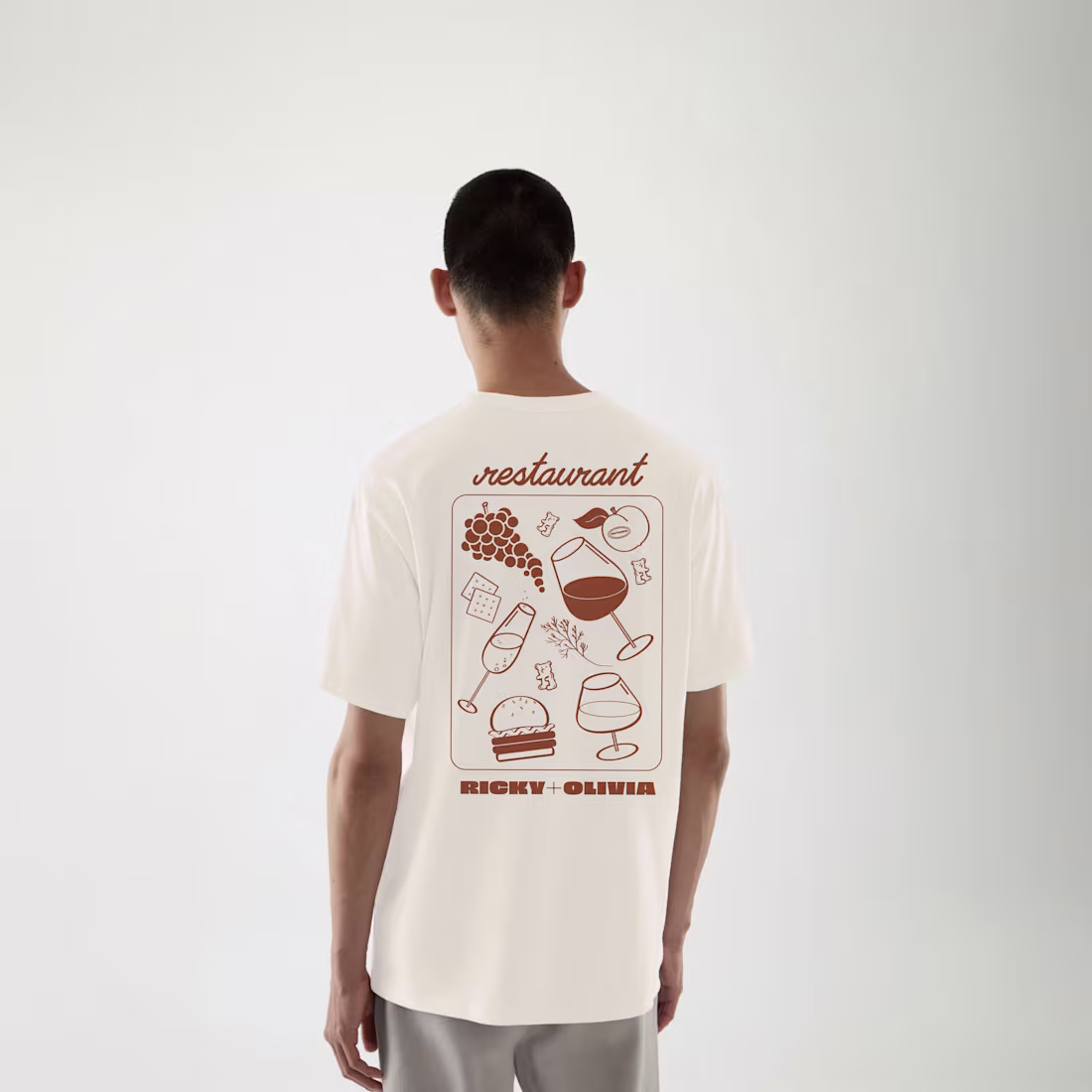Cover image for RICKY + OLIVIA / t-shirt design + illustration