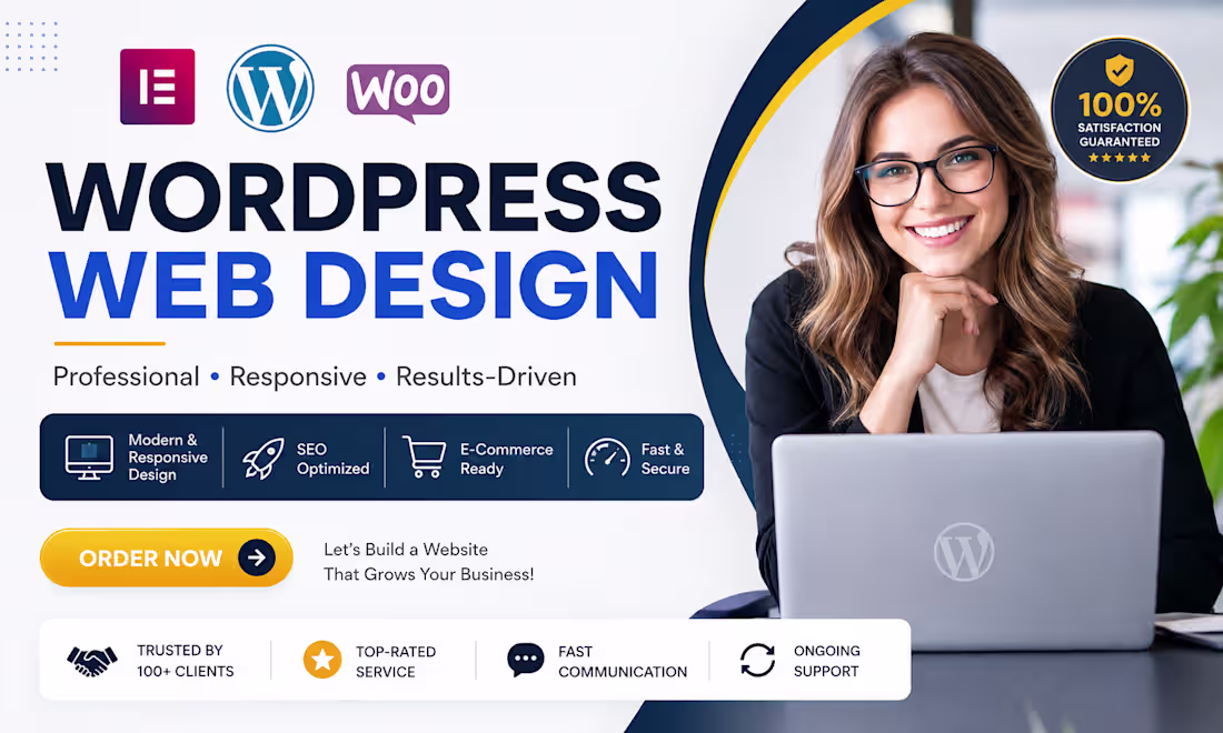 Cover image for WordPress, Website Designer, Elementor designer