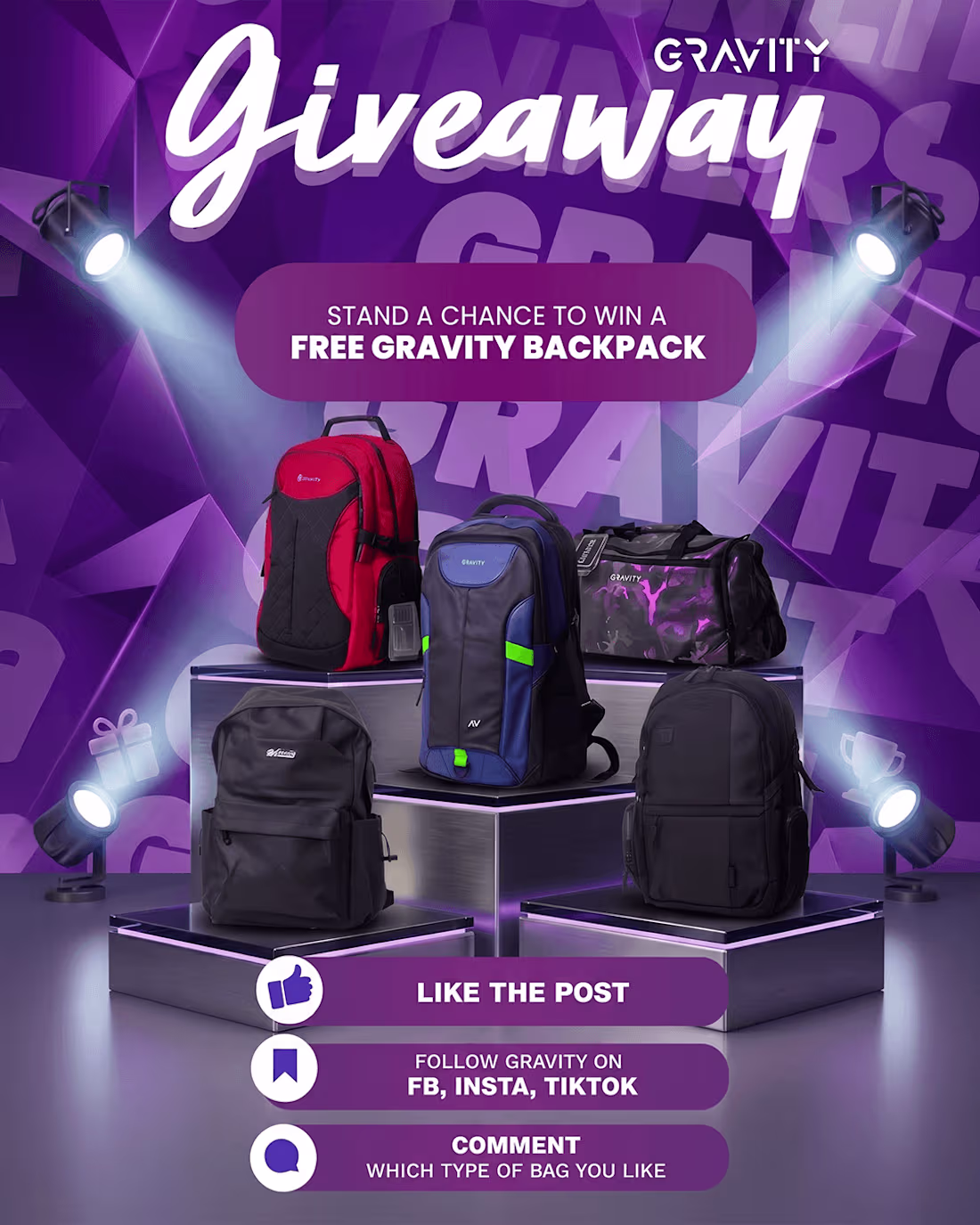 Cover image for Gravity giveaway