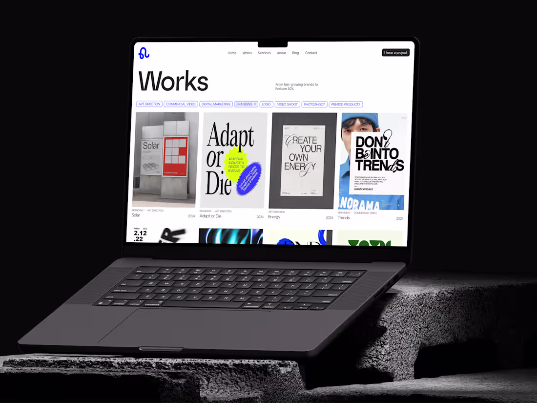 Cover image for Visionary Website Design for Future-Facing Brands