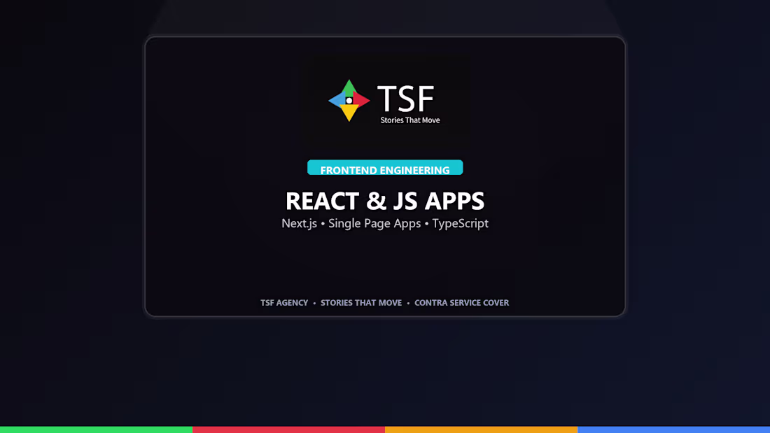 Cover image for React.js & JavaScript Web Application Engineering