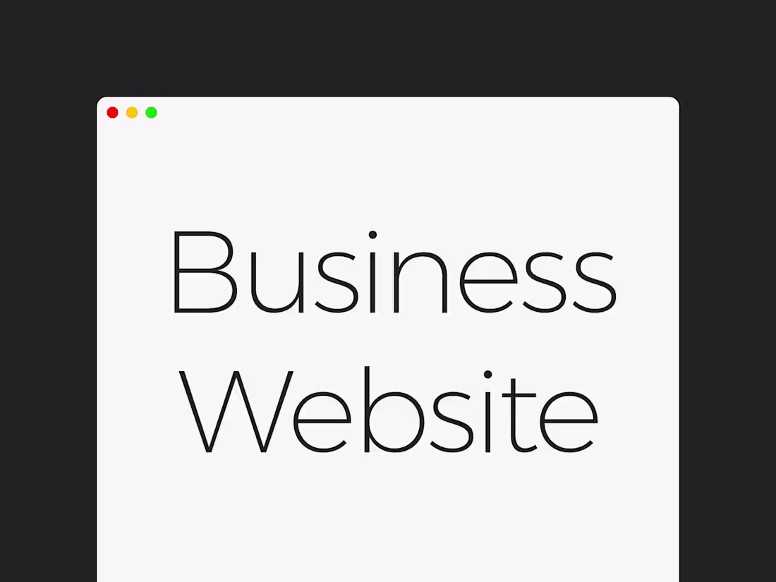 Cover image for Get a Business Website