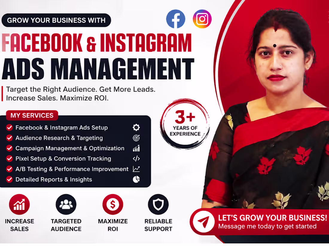 Cover image for Facebook & Instagram Ads Management