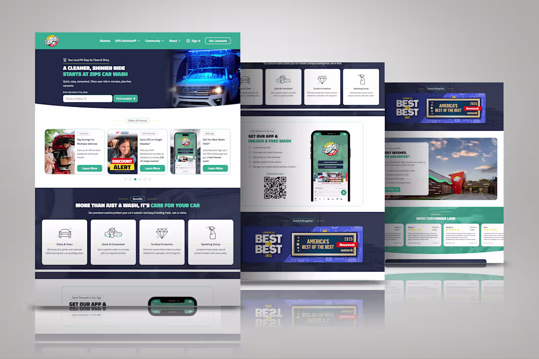 Cover image for Car Maintenance Website Design |