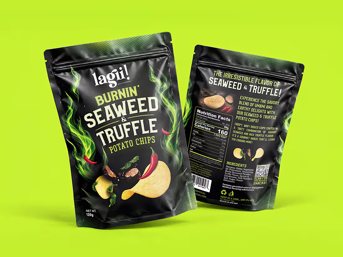 Cover image for Lagii! Gourmet Potato Chips Packaging Design
