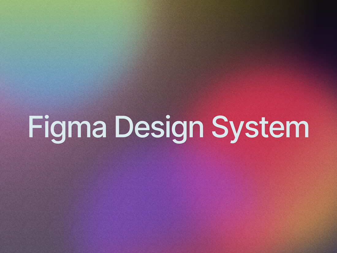 Cover image for Figma Design System