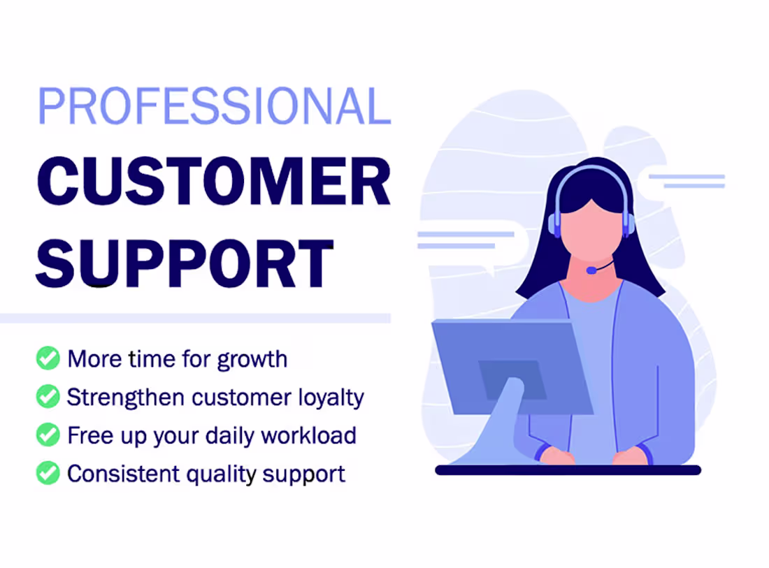 Cover image for Customer Support (Email, Live Chat & Phone Support)