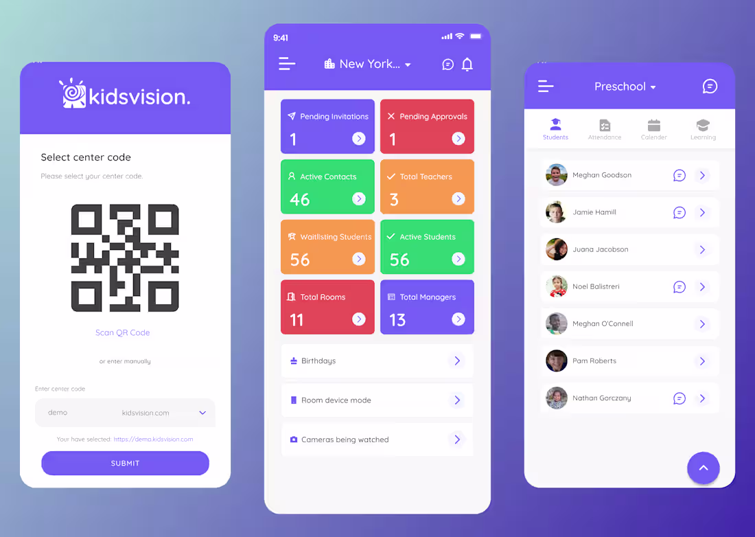 Cover image for KidsVision Mobile Application
