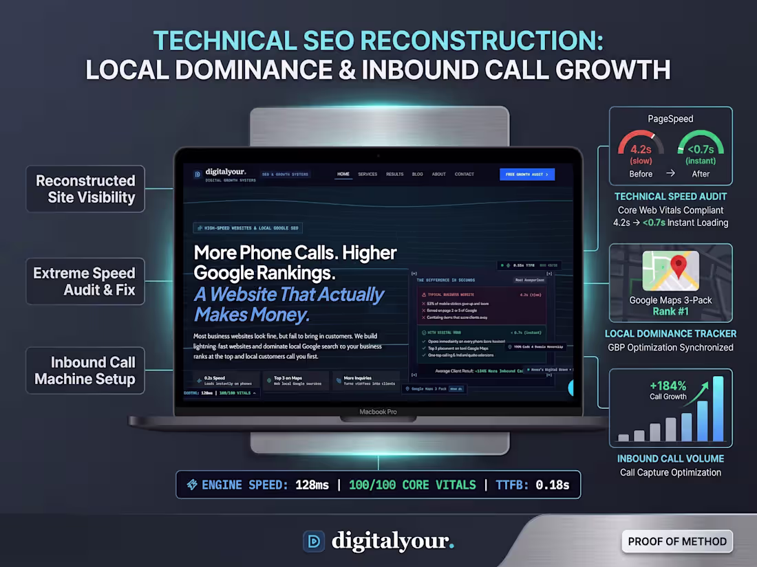 Cover image for High-Speed Technical & Local SEO