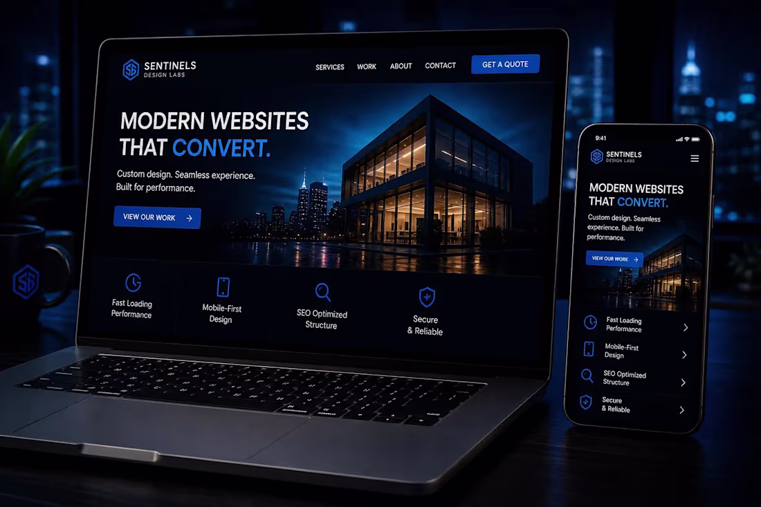 Cover image for Custom Website Design & Development