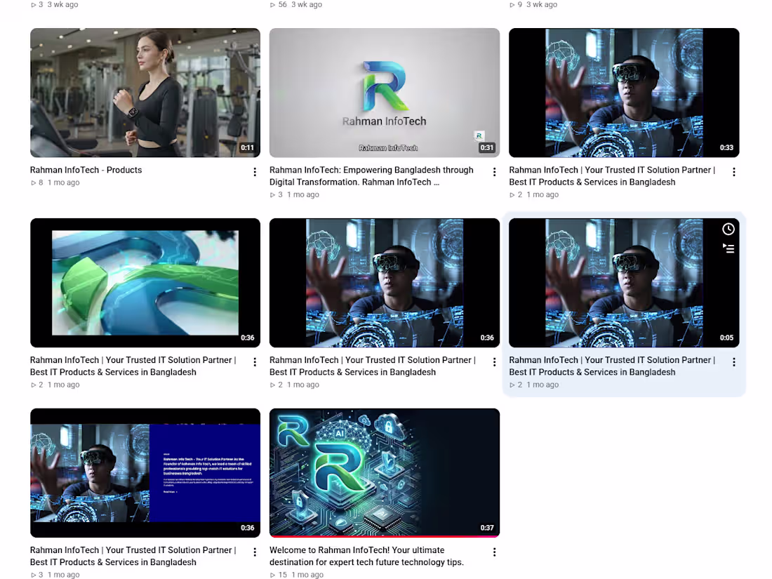 Cover image for AI Advertisement & Promotional Video