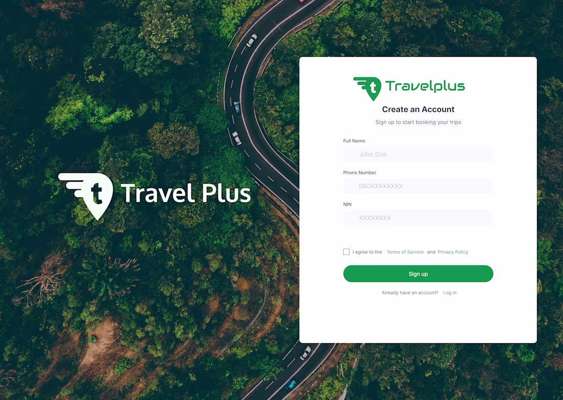 Cover image for This screen is part of a travel-booking mobile app called Tr...