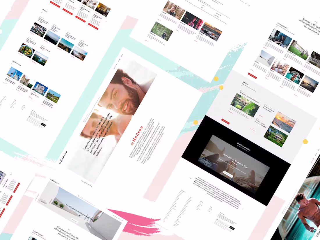 Cover image for Travel Blog Website | WordPress | ACF | Bootstrap