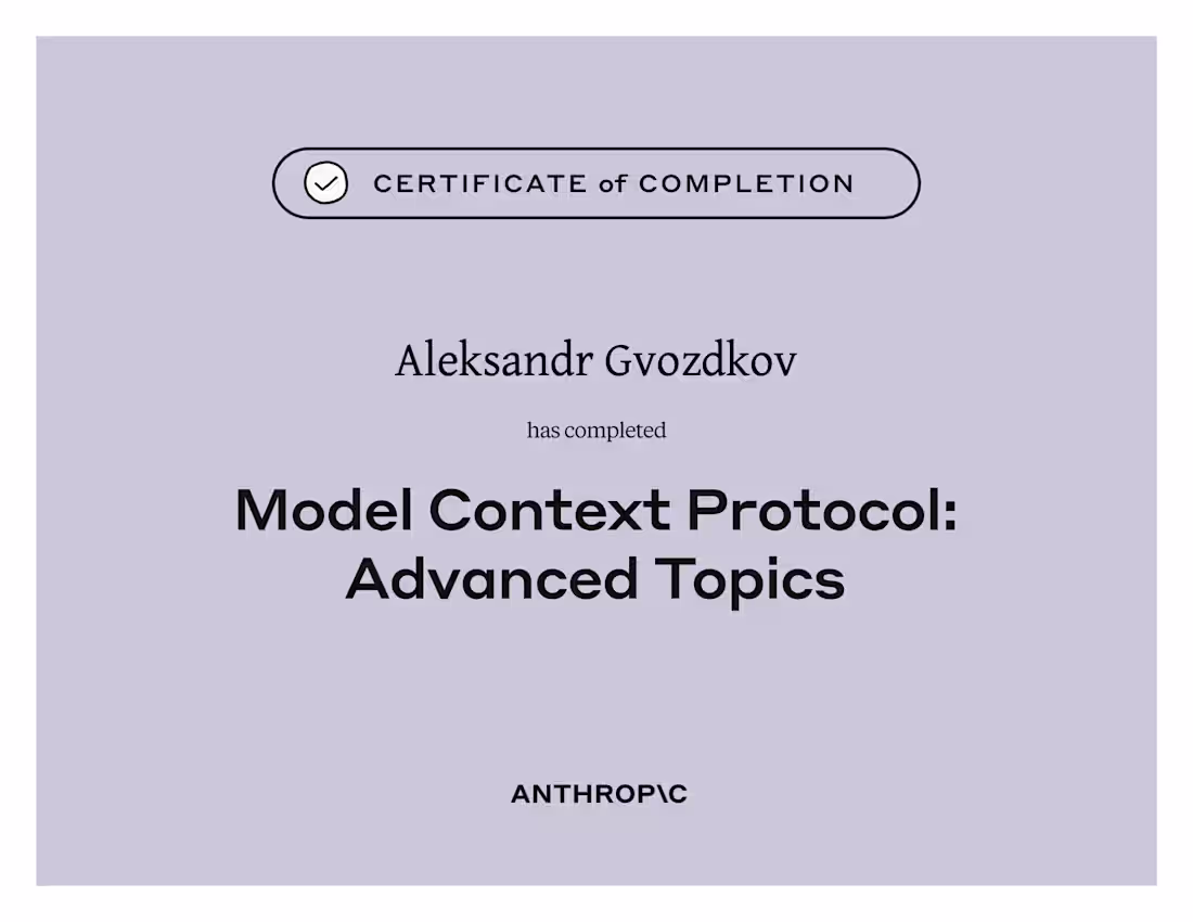 Cover image for Selected AI development training. I
