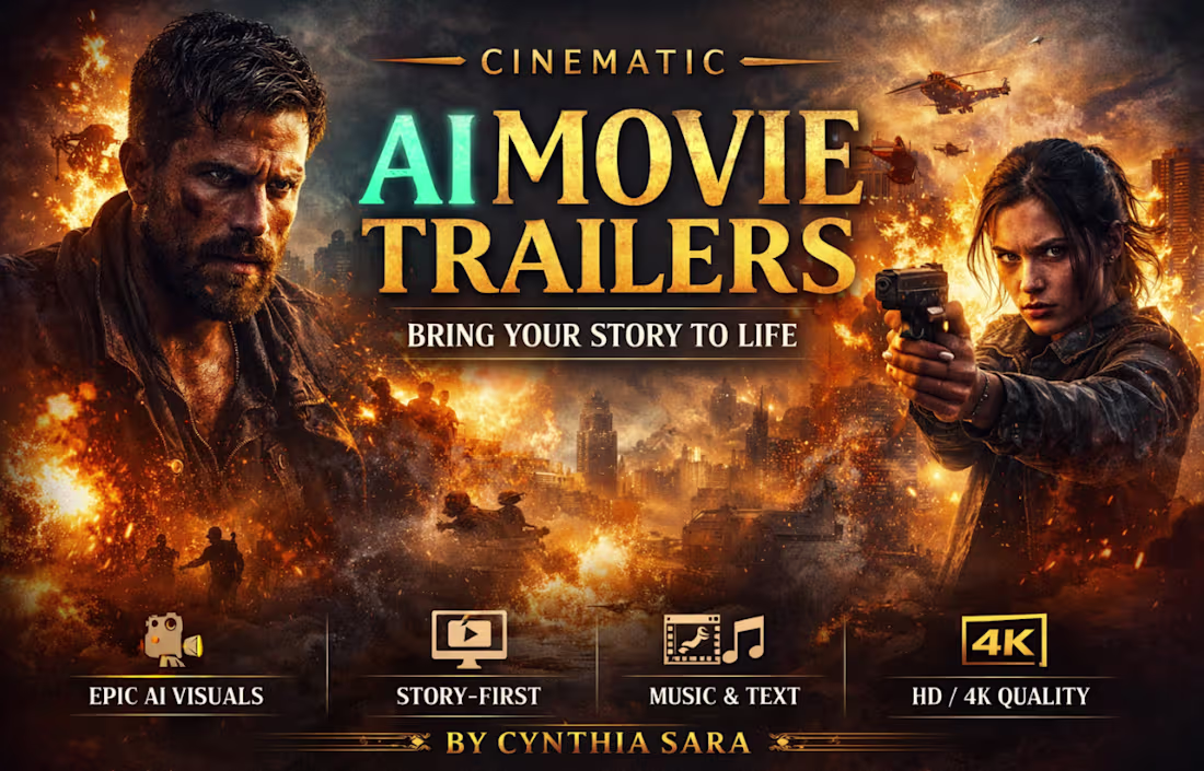 Cover image for AI Movie-Style Promo Trailer for Digital Campaign