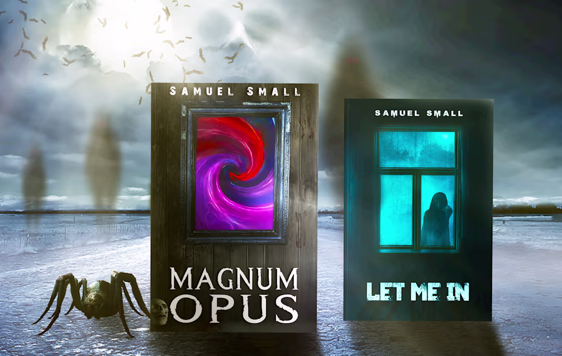 Cover image for Custom Horror Book Cover Design for Authors