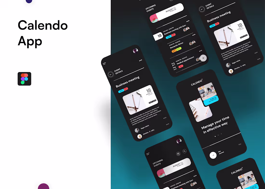 Cover image for CALENDO - Productivity APP