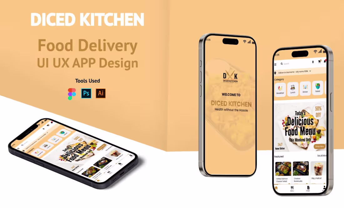 Cover image for Food Delivery Interface