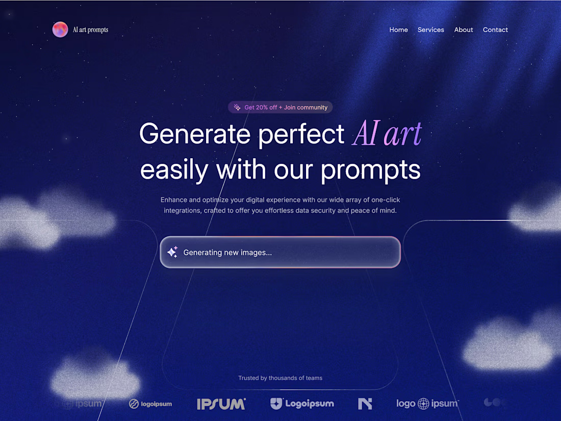 Cover image for Website for your startup!
