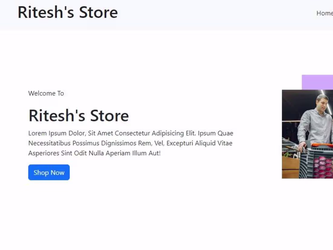 Cover image for Ecommerce Website