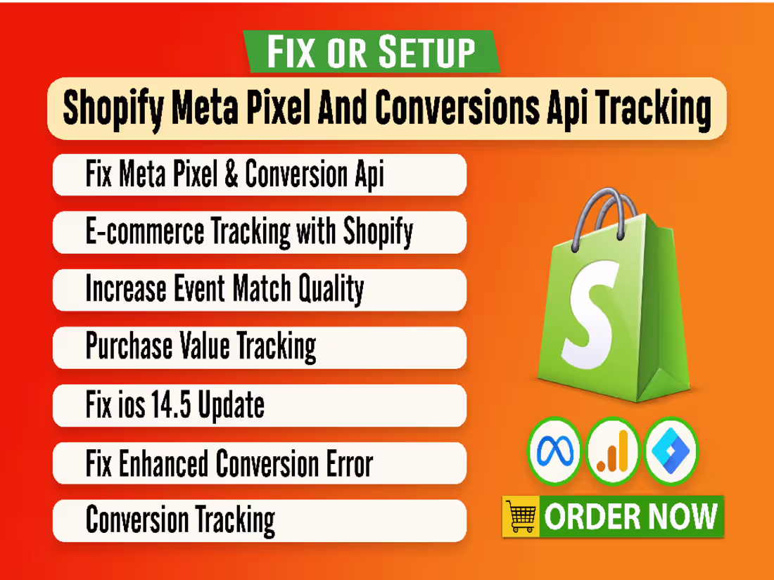 Cover image for  setup or fix shopify facebook meta pixel and conversions API