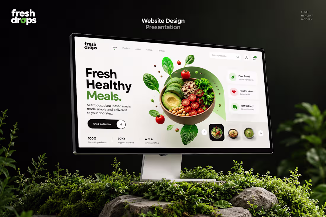Cover image for Fresh Drops — Fresh Thinking. Better Living.